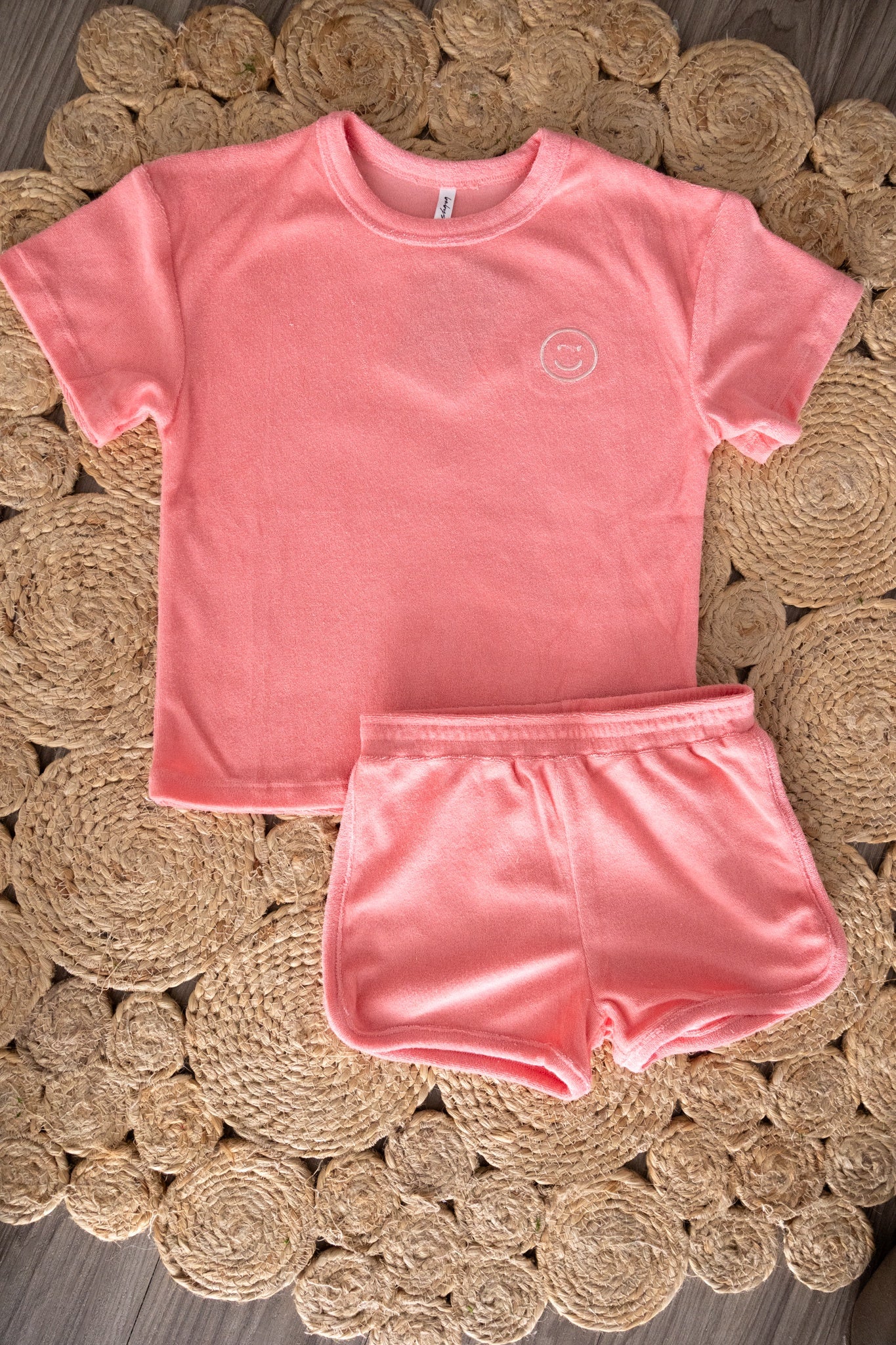 Cotton Terry Set Strawberry Ice