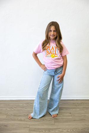 Mandy Wide Leg Light Indigo Jeans