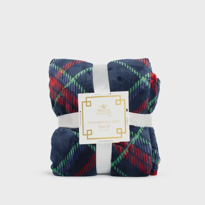 Layton Plaid Throw Blanket 50x60