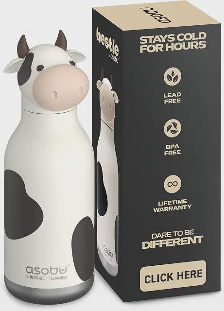 Cow Bestie Water Bottle Asobu