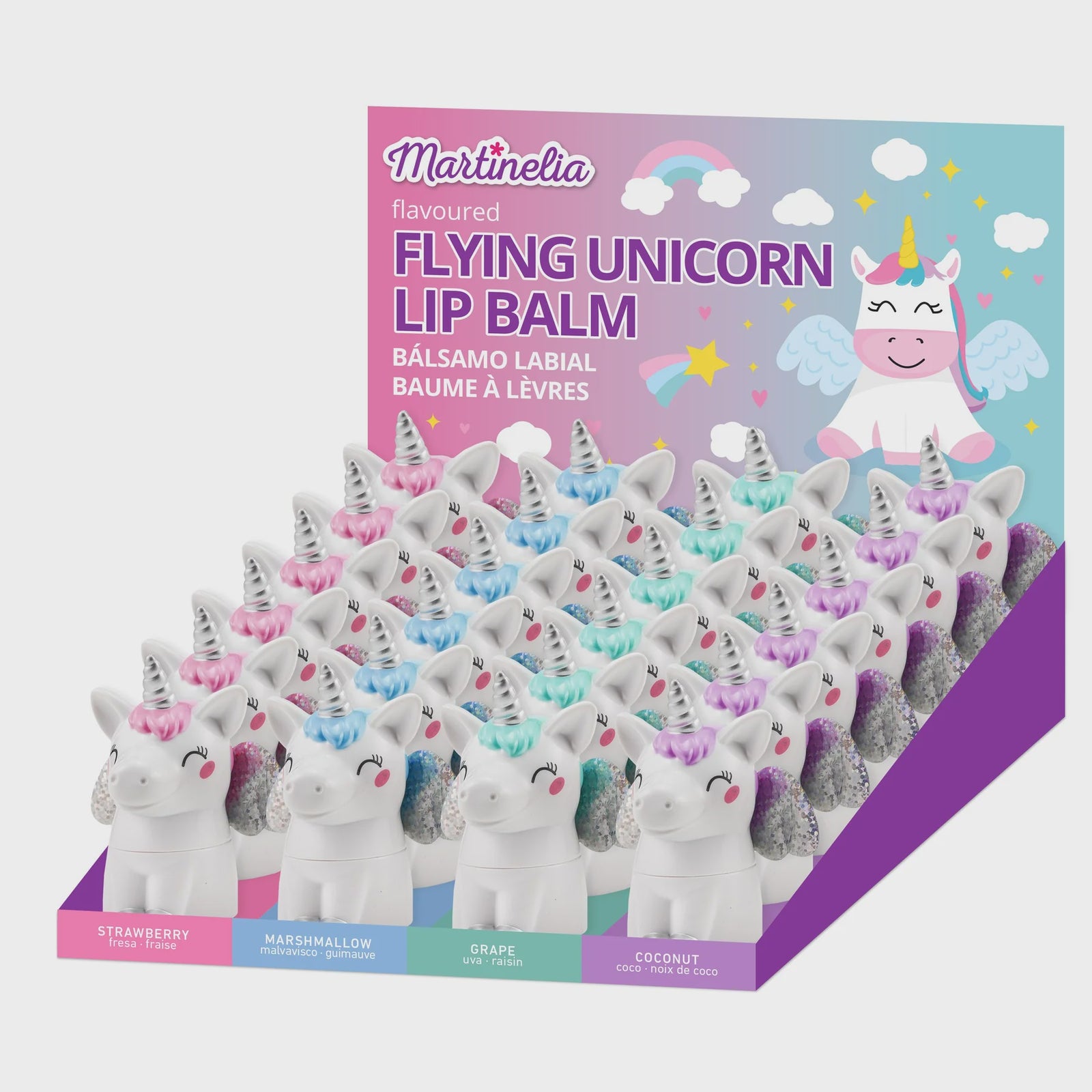 Toysmith Martinelia Flying Unicorn Lip Balm
