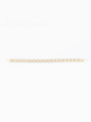 Blair CZ Gold Bracelet Michelle McDowell