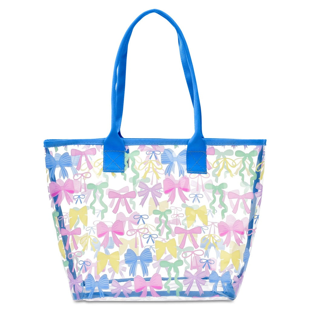 iscream Pretty Bows Clear Tote Bag