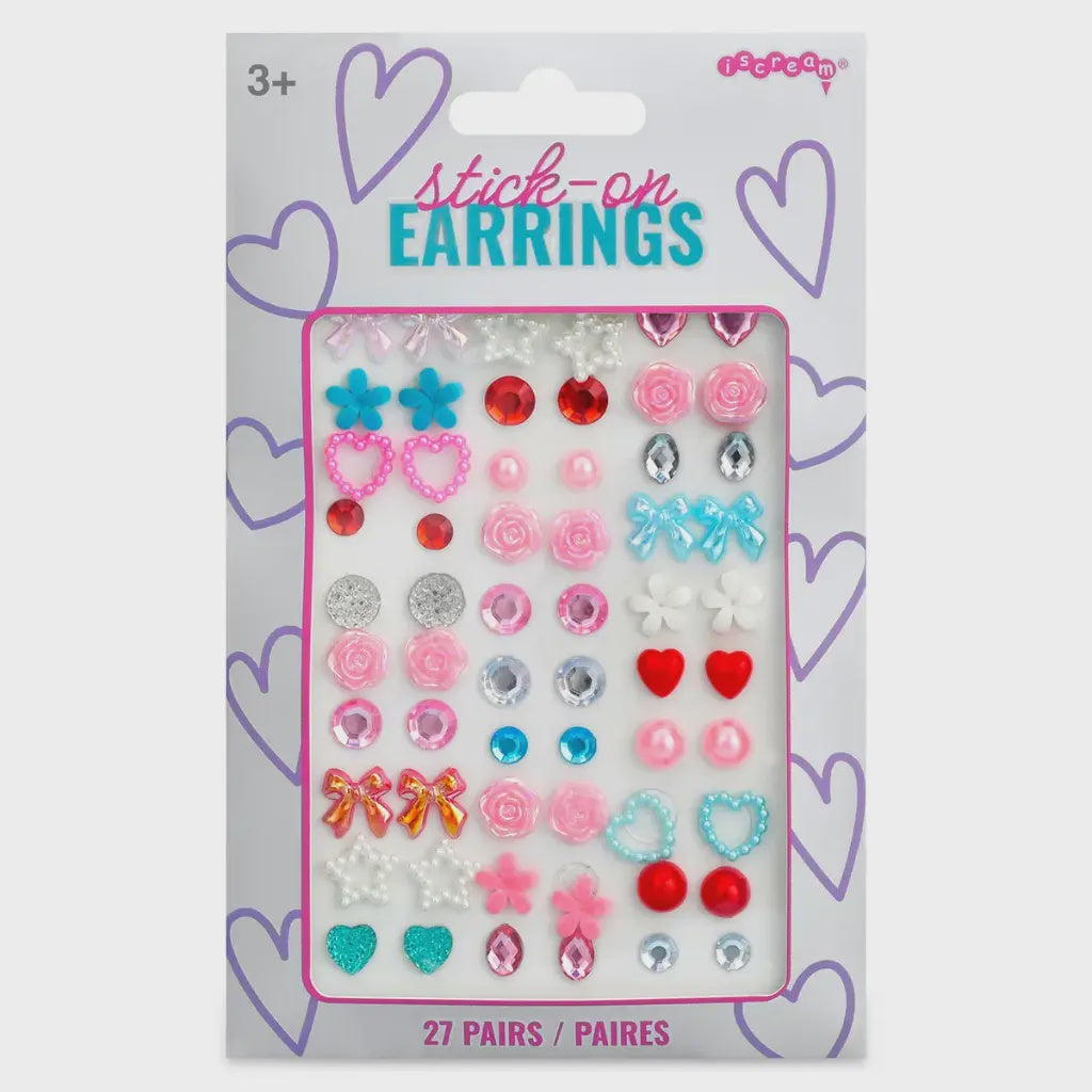 iscream Sparkly Stick On Earrings