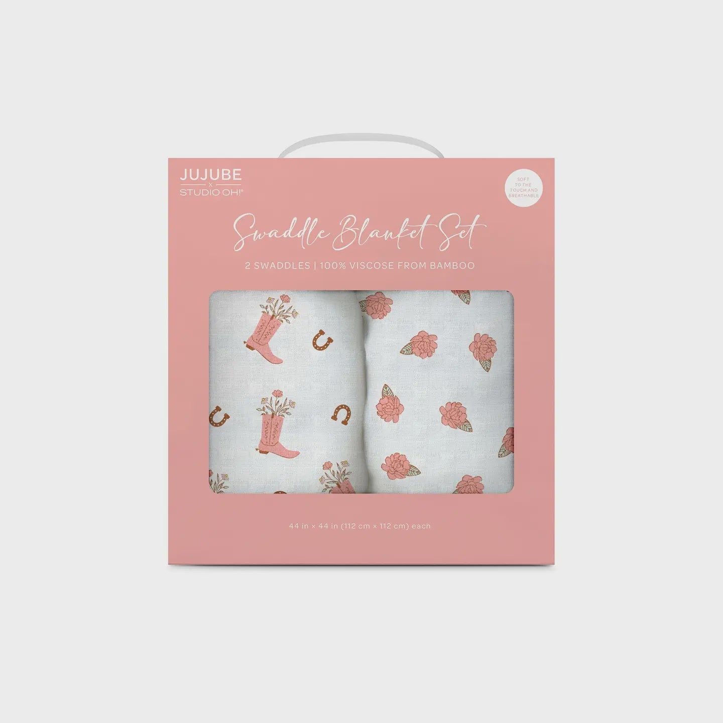 JuJuBe Swaddle Blanket Set Bloomin Boot