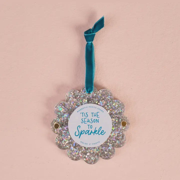 Holiday Ornament  Tis The Season To Sparkle
