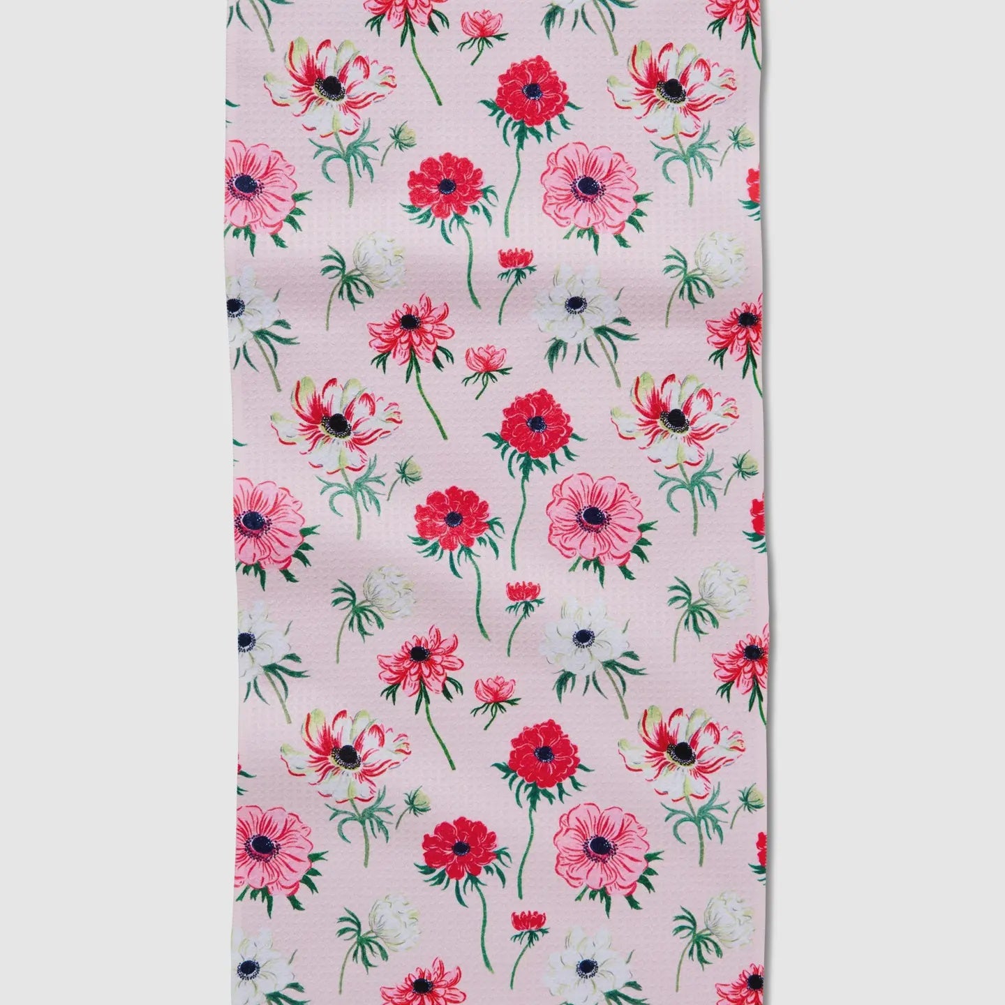 Anemone Garden Flowers Bar Towel