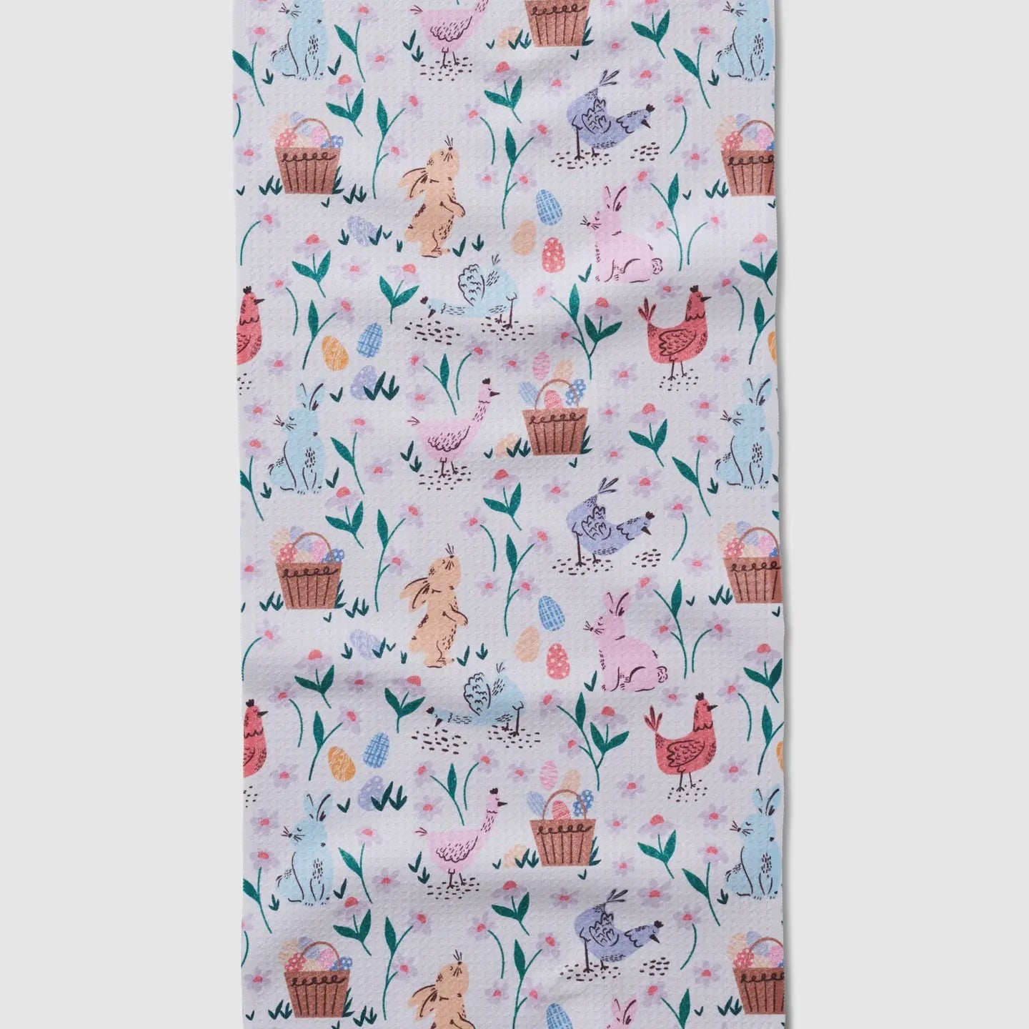 Spring Bunnies Bar Towel