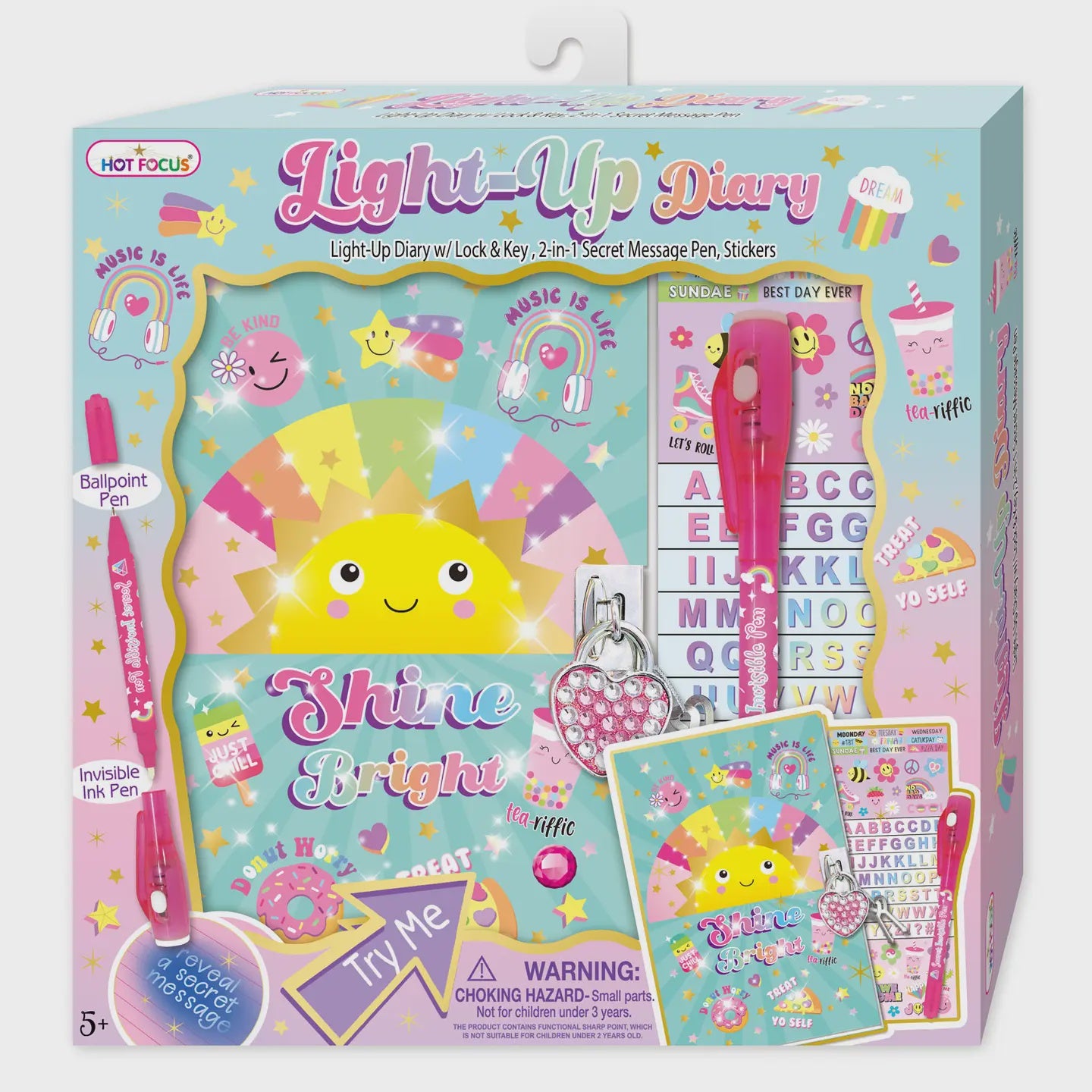 Be Kind Light Up Diary