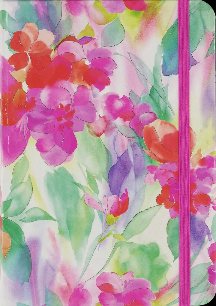 Watercolor Petals Journal