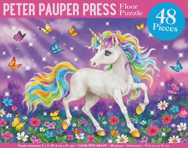 Unicorn World Floor Puzzle 48 Pieces
