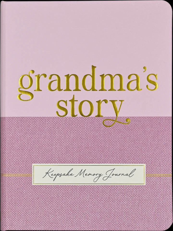 Grandmas Story Keepsake Memory Journal