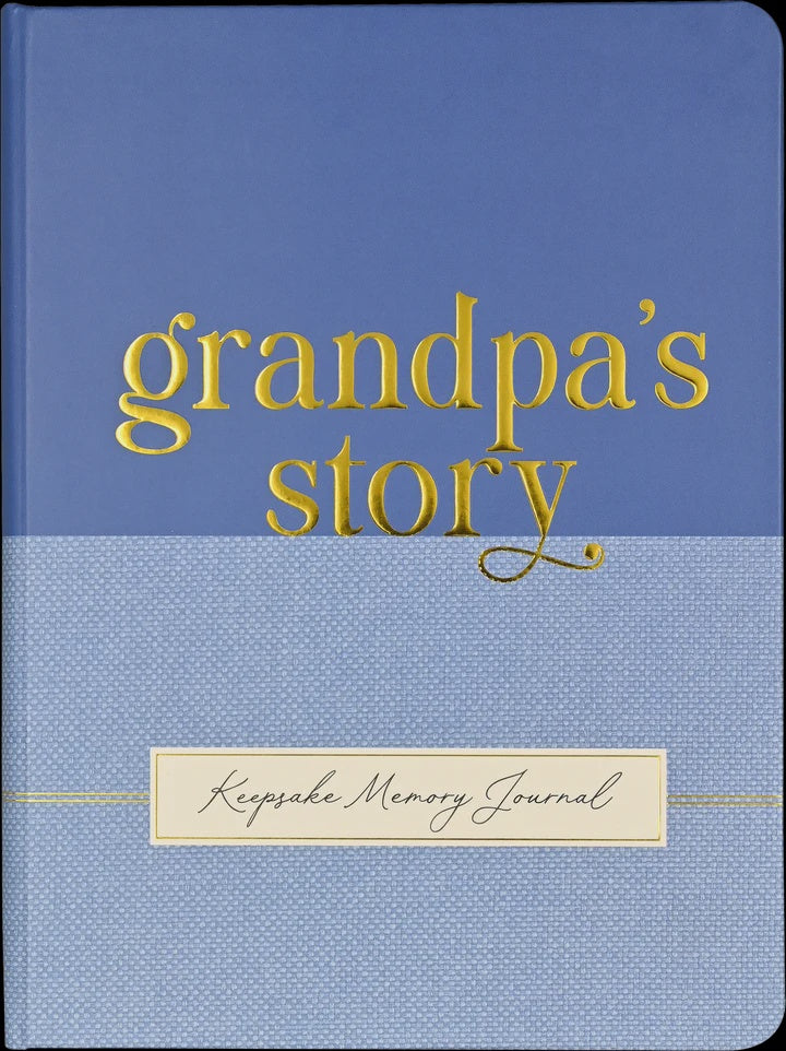 Grandpas Story Keepsake Memory Journal