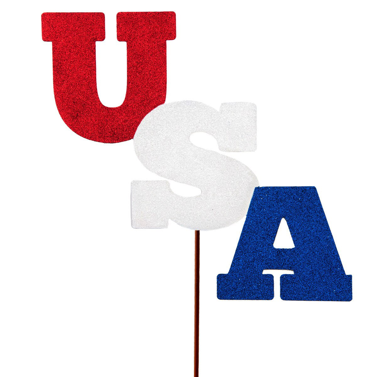 The Round Top Metal Stake-USA All Glitter