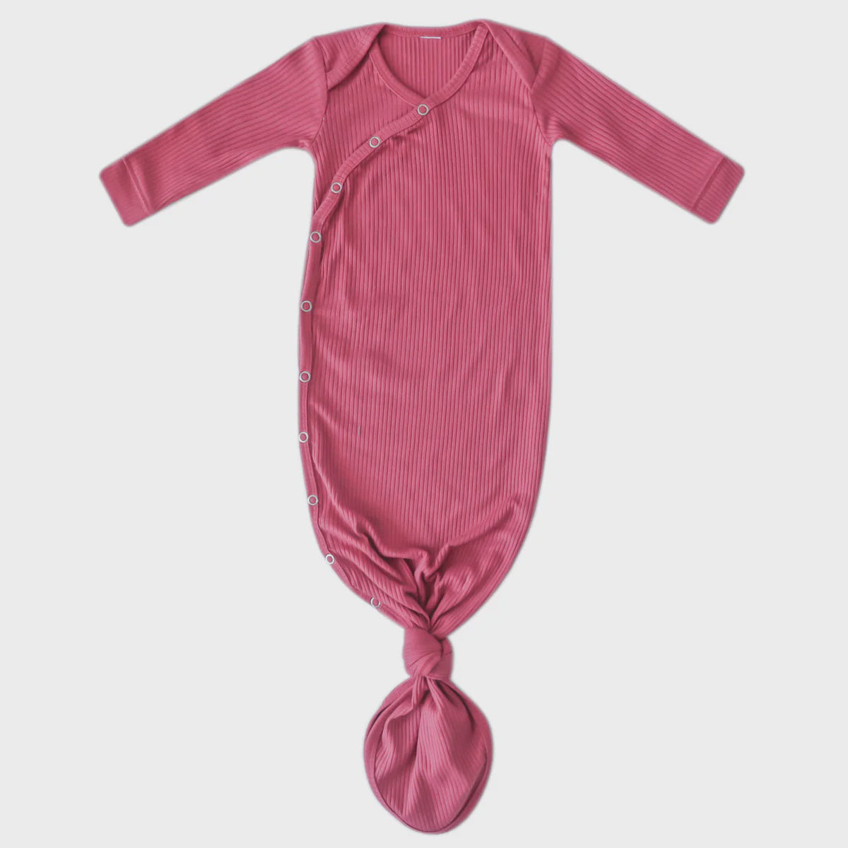 Berry Copper Pearl Knotted Gown