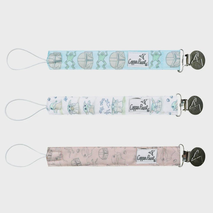Star Wars Grogu Binky Clips Copper Pearl