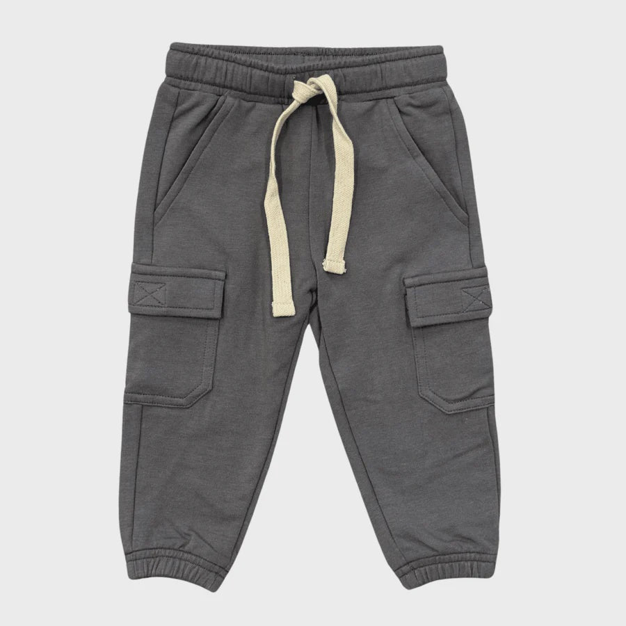 Boy's Cargo Pants Tornado Gray