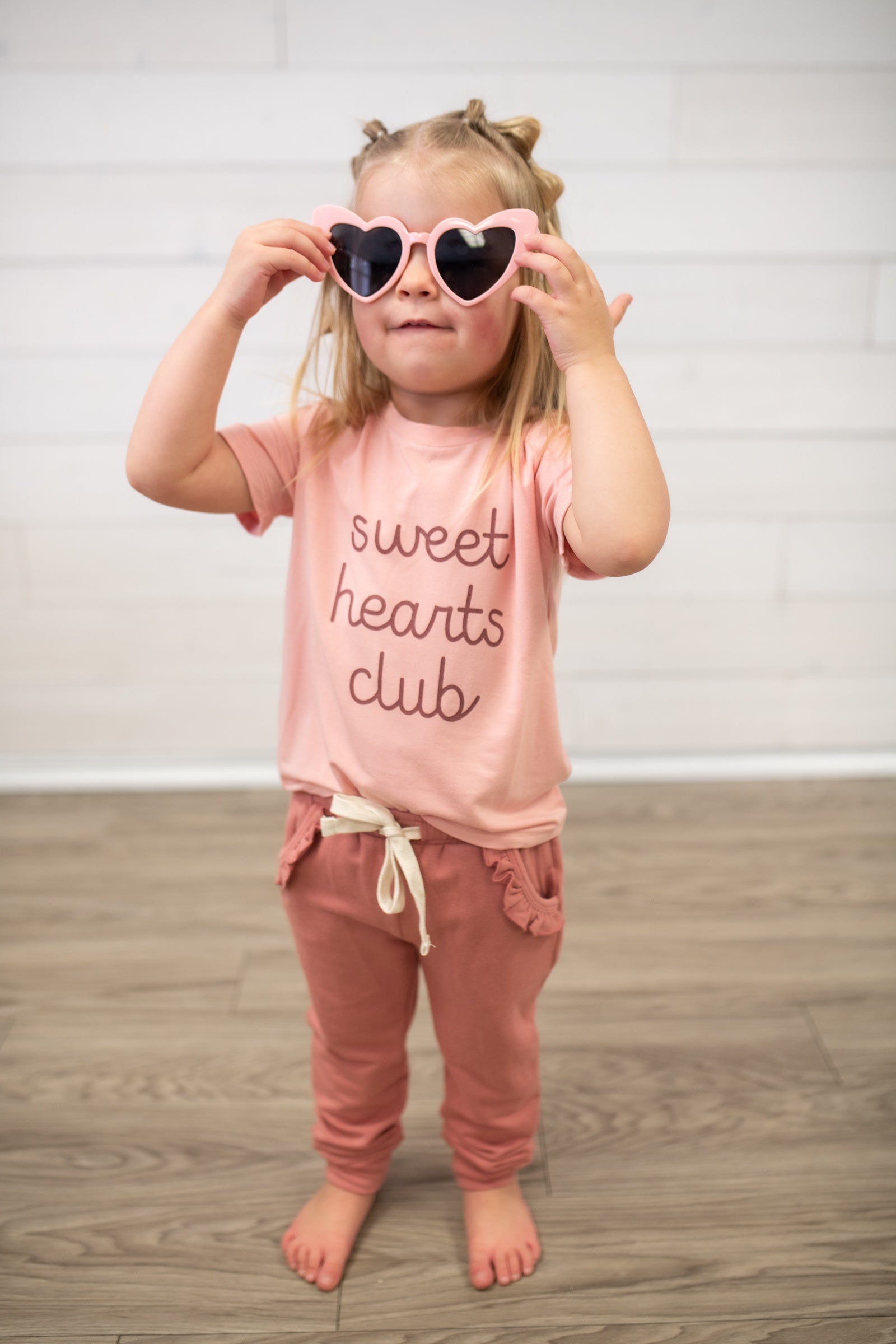 Joggers Ruffle Brick Dust