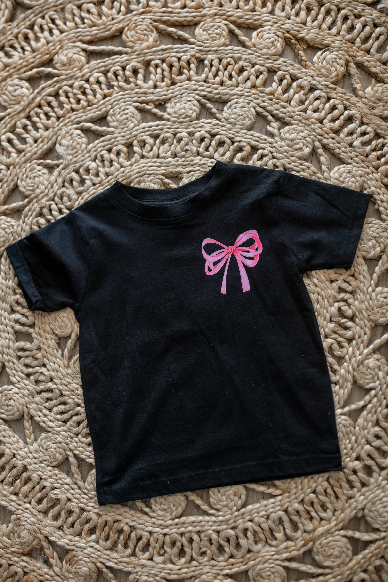 Buckin Baby You Are Loved Graphic Tee-Black