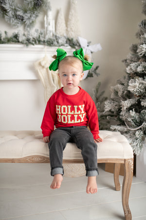 "Holly Jolly" Kid's Sweatshirt