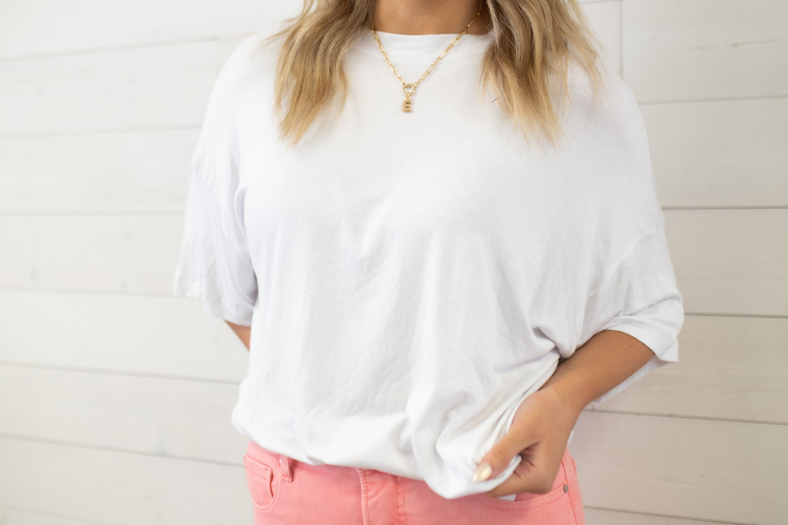 Blumin White Half Sleeve Top