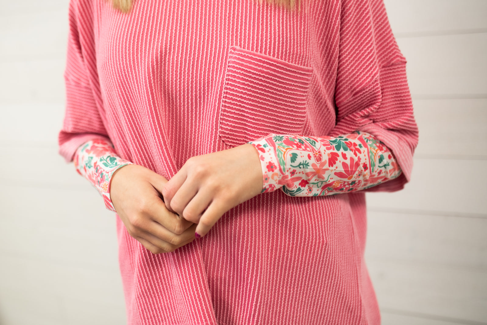 Boho Cowgirl Mesh Long Sleeve Top