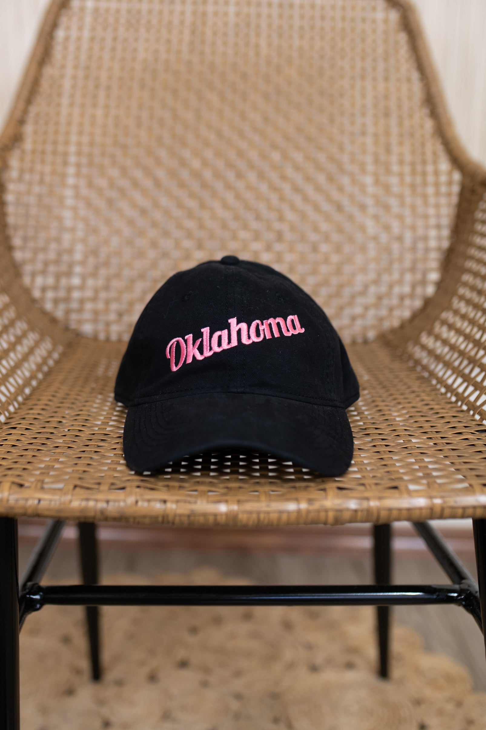 Oklahoma Script Ball Cap Hat