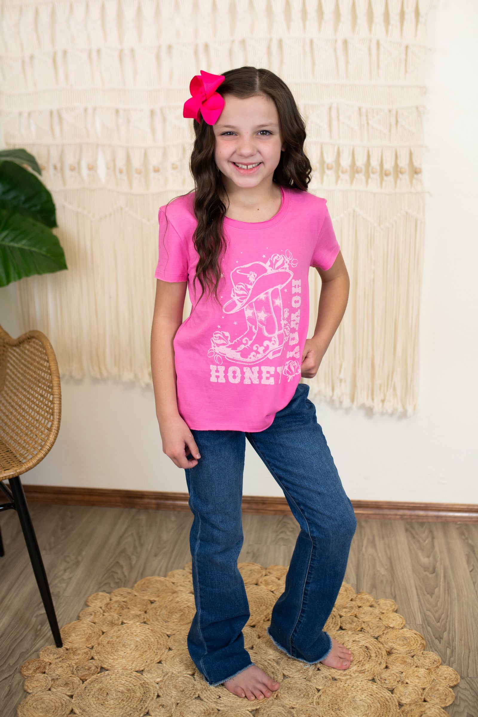 Kenz Slim High Rise Boot Cut Jeans