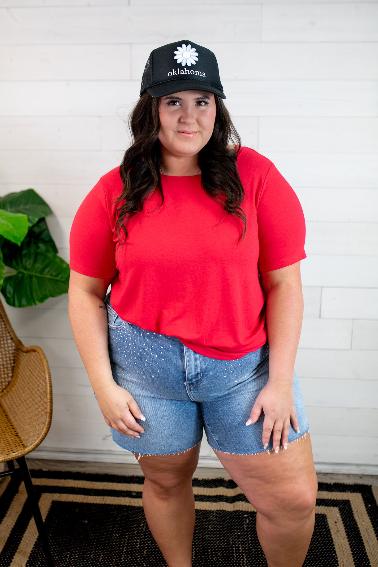 Put Me W/ Anything  Ruby Crew Neck Tops