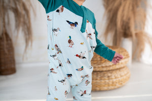 Green Duck Romper