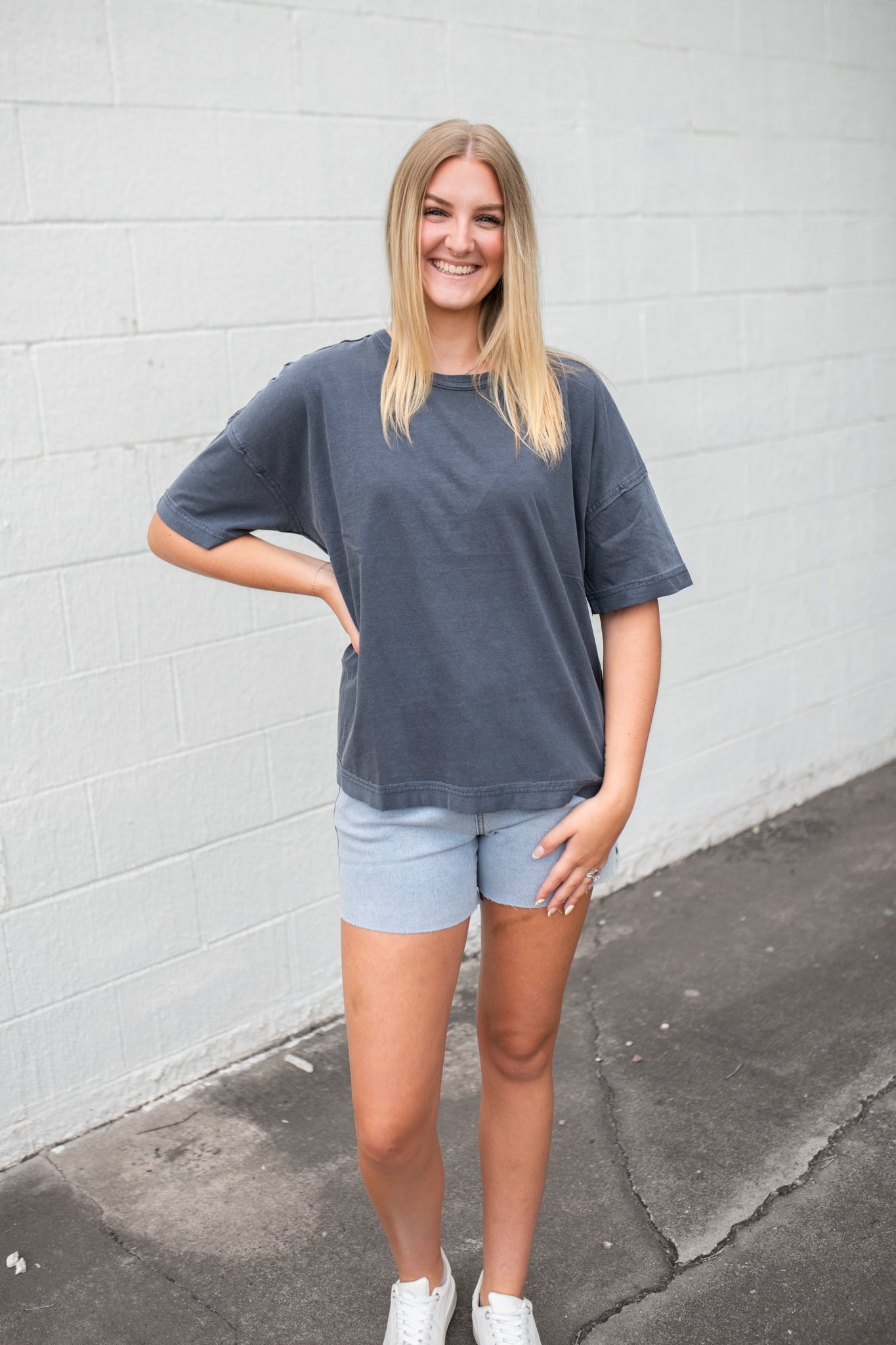 4th Of July Star Studded Denim Shorts