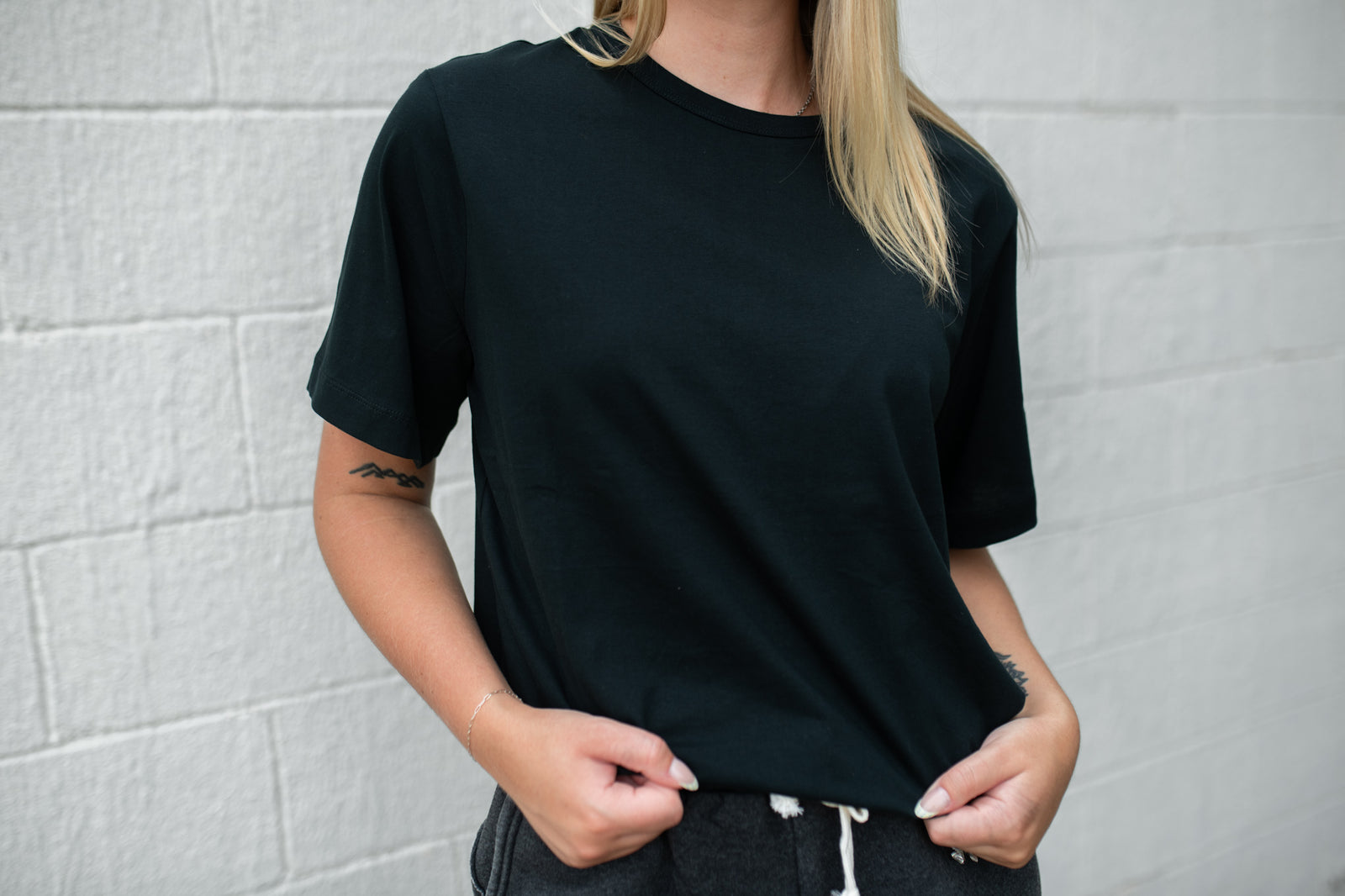 Basic SS Tee Black
