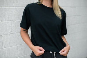 Basic SS Tee Black