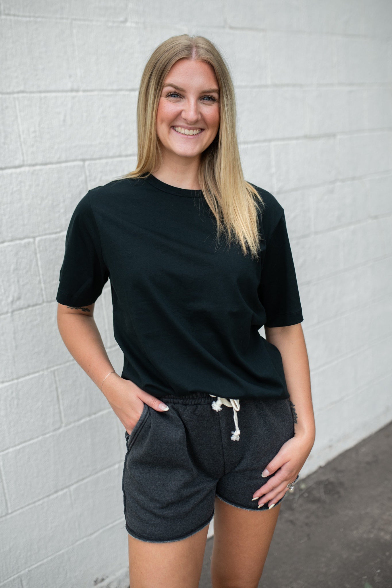 Basic SS Tee Black