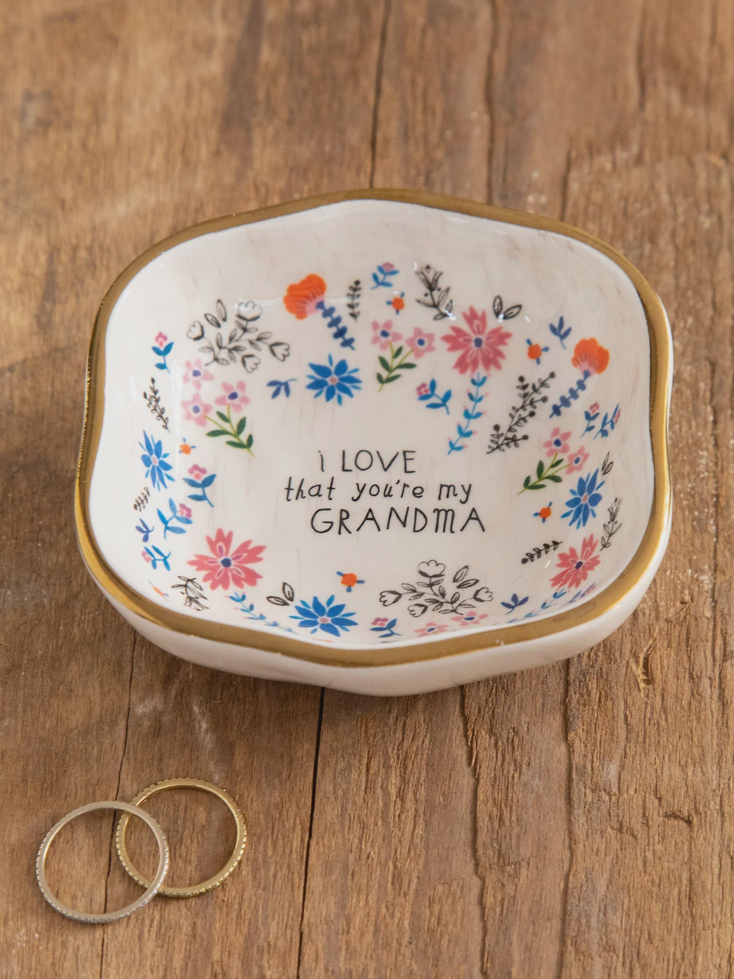 I Love That Your My Grandma-Antiqued Trinket Bowl