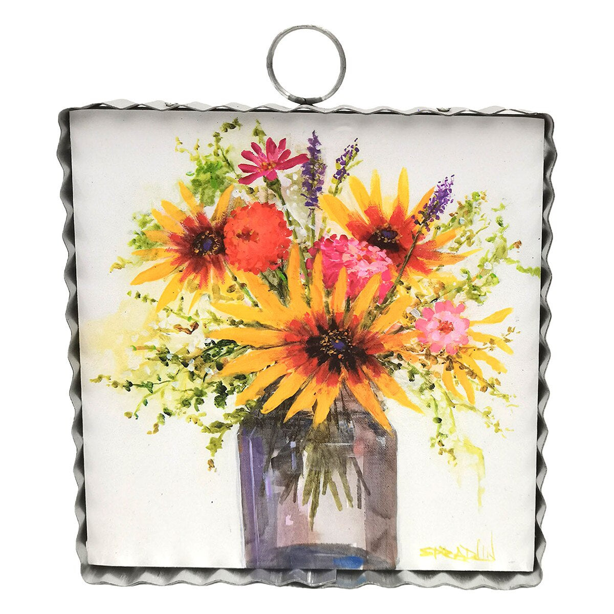 Mini Gallery Sunflower Jar