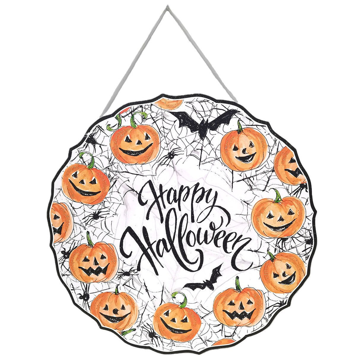 Becks Spooky Happy Halloween Door Hanger