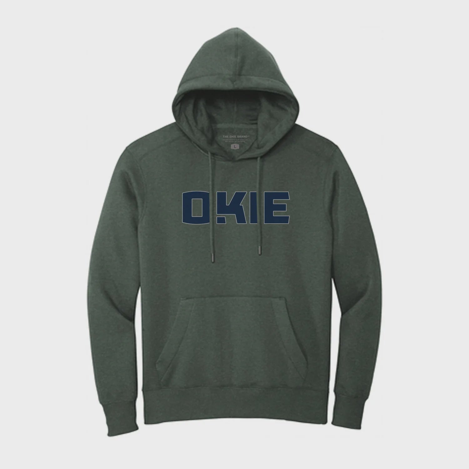 The Okie Brand Forest Green Hoodie