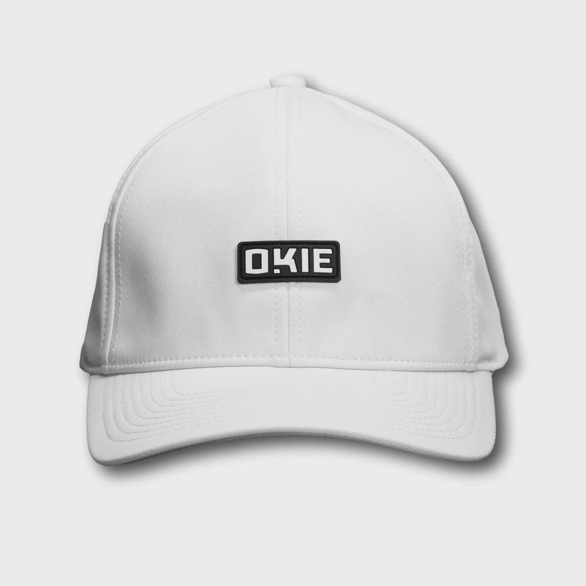 Okie Kinsey White Ponytail Hat