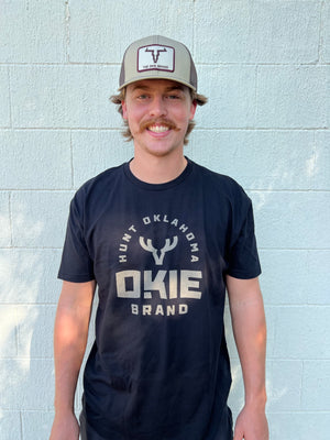 Hunt Oklahoma Okie Brand Graphic Tee