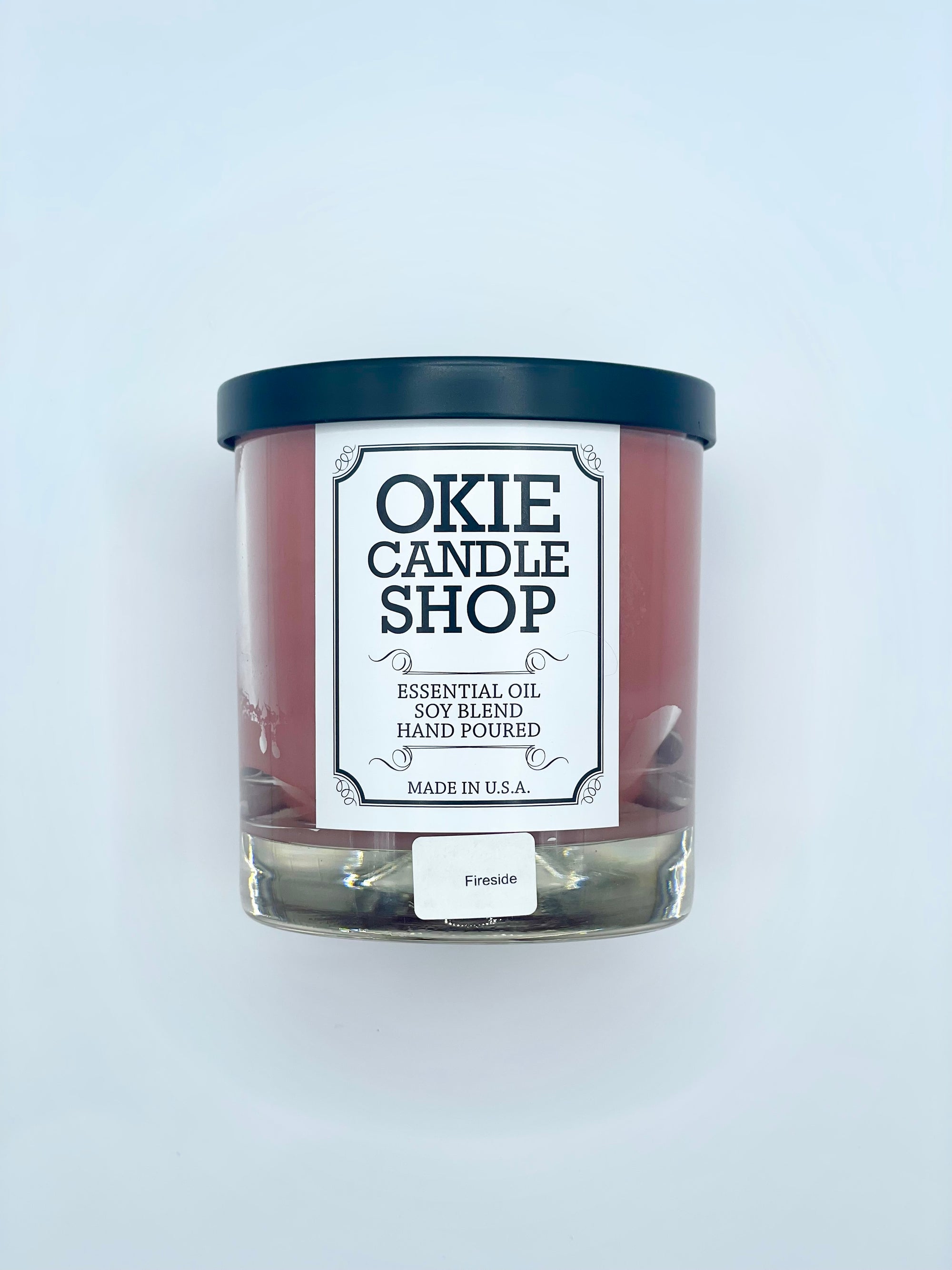 Okie Candle Fireside -Small Tumbler Candle