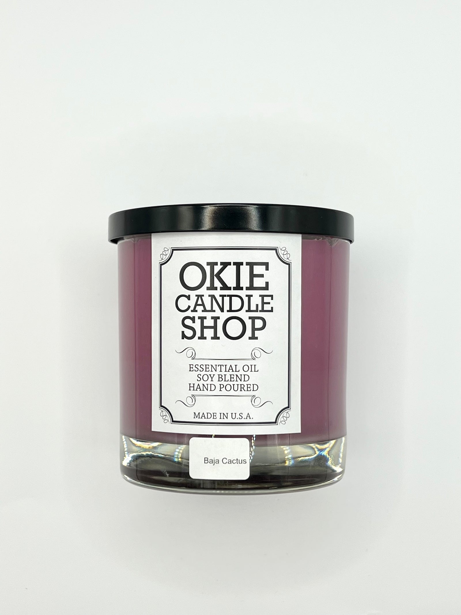 Baja Cactus Small Candle