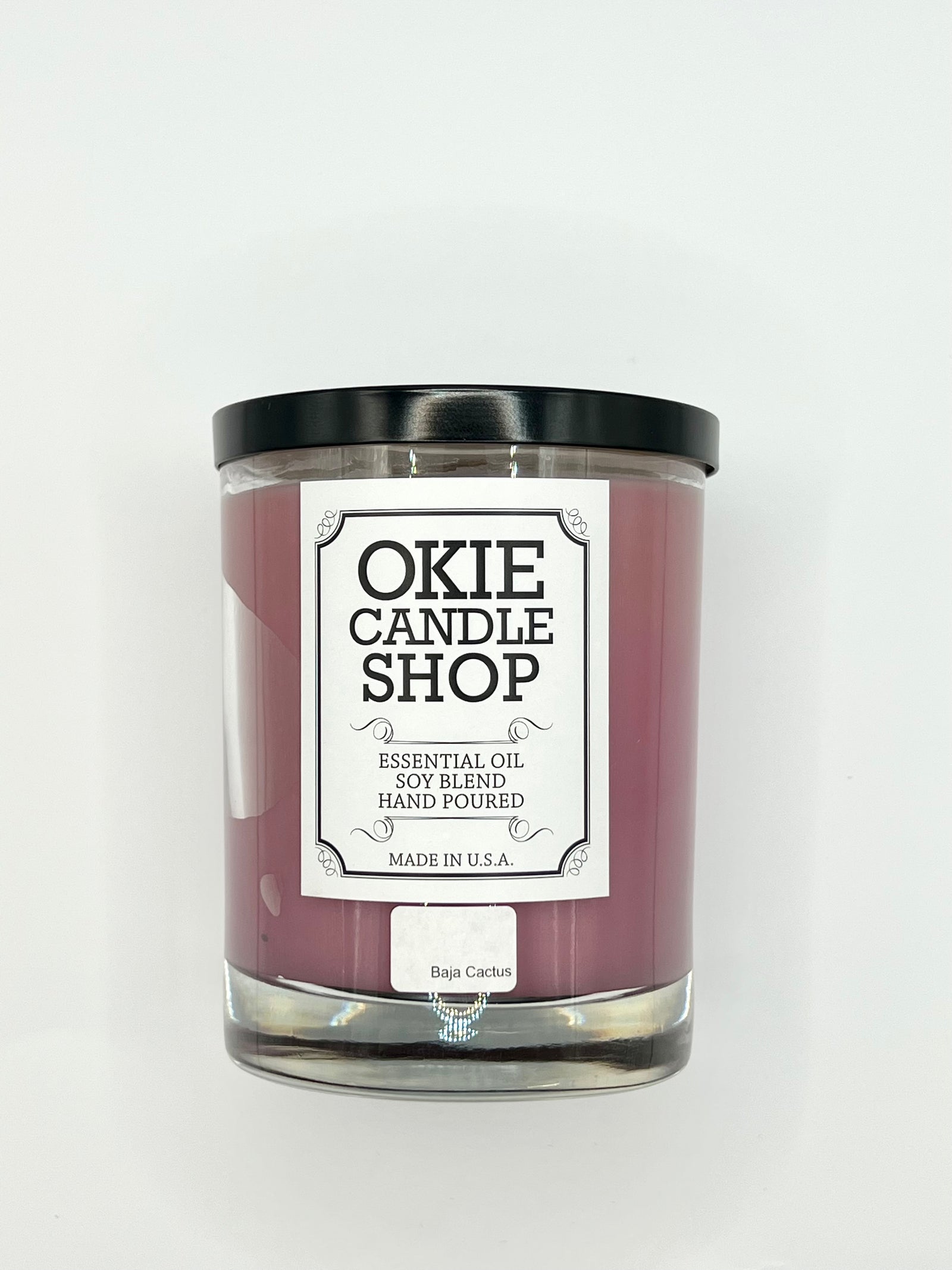 Baja Cactus Large Candle