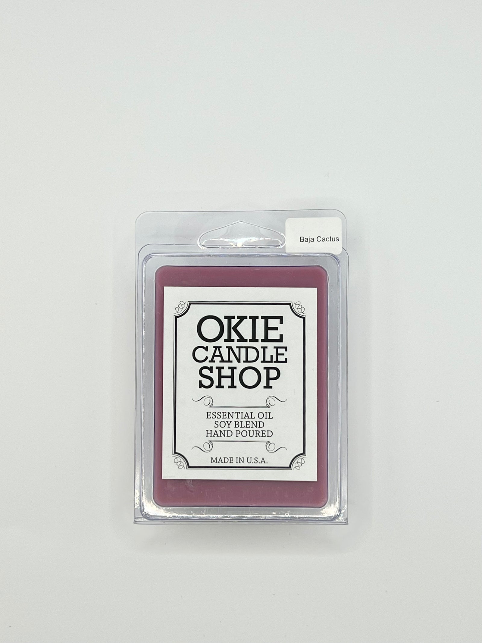 Okie Candle Wax Melts Baja Cactus