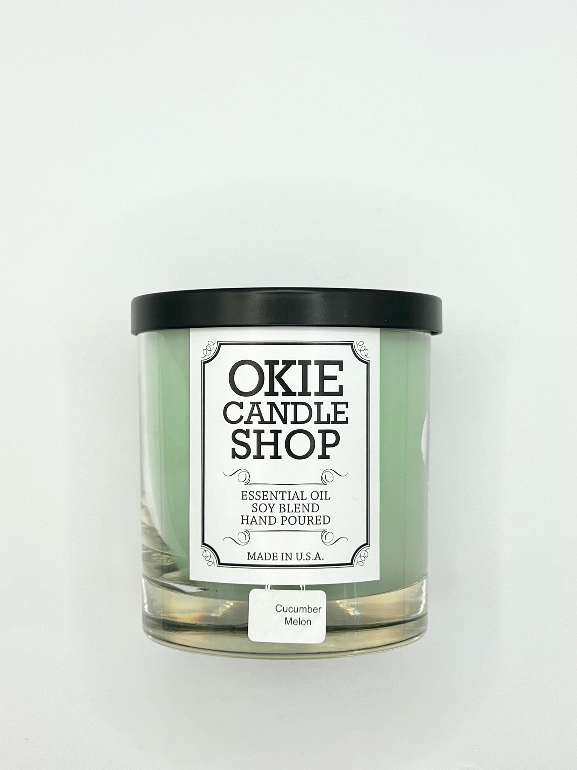 Okie Candle Cucumber Melon -Small Tumbler Candle