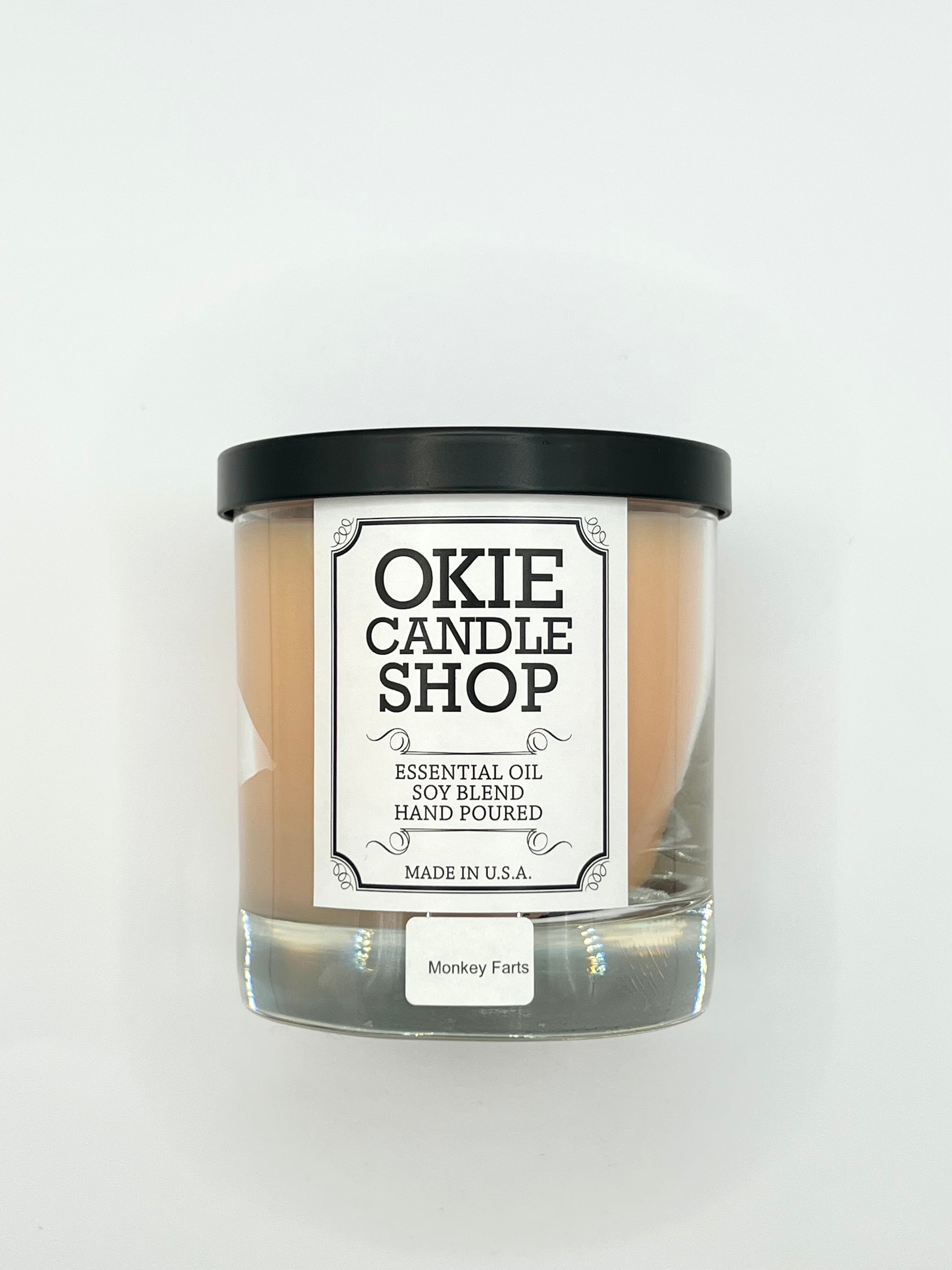 Okie Candle Monkey Farts -Small Tumbler Candle