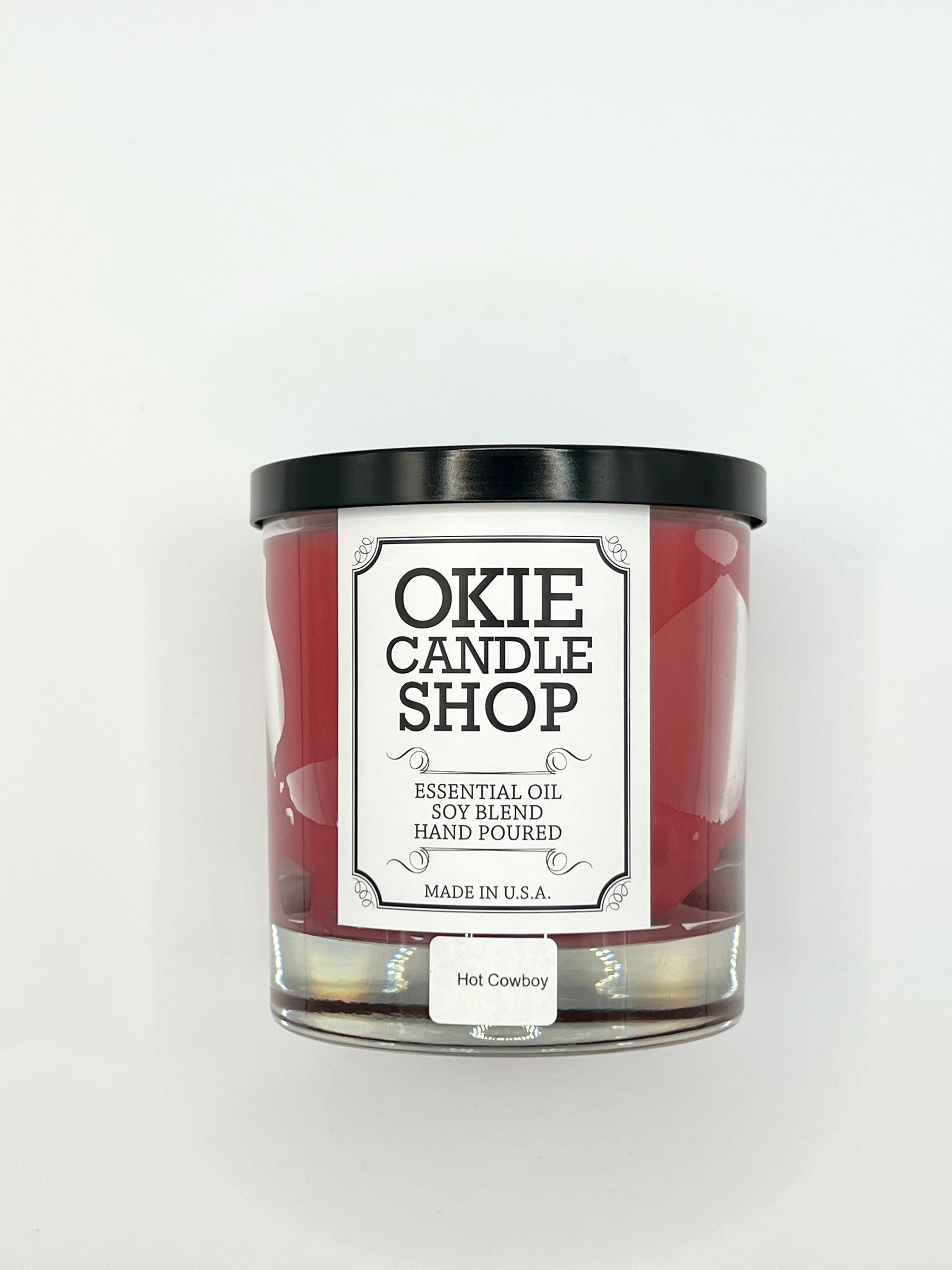Okie Candle Hot Cowboy -Small Tumbler Candle