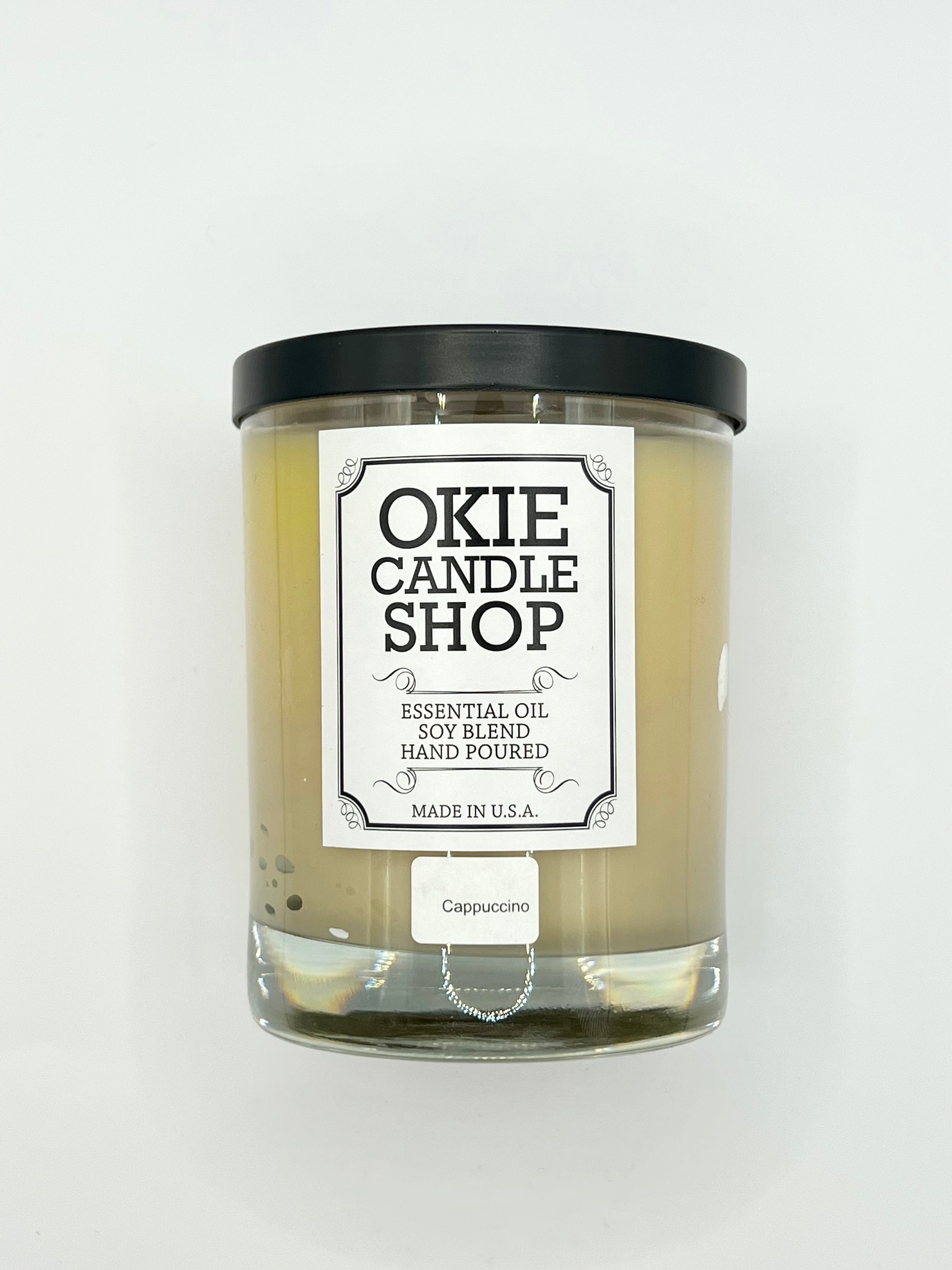 Okie Candle Cappuccino  - Large