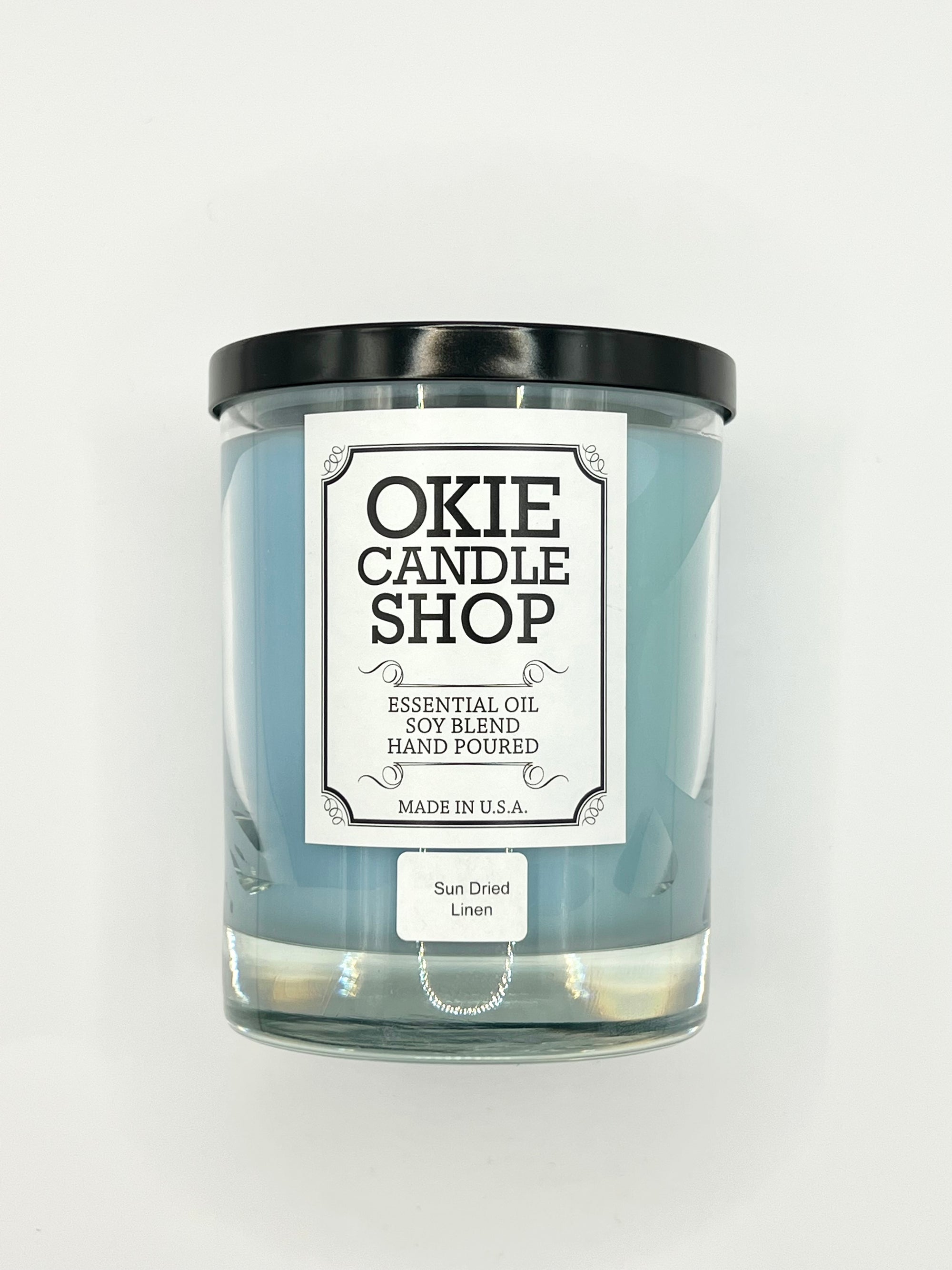 Okie Candle Sun Dried Linen - Large