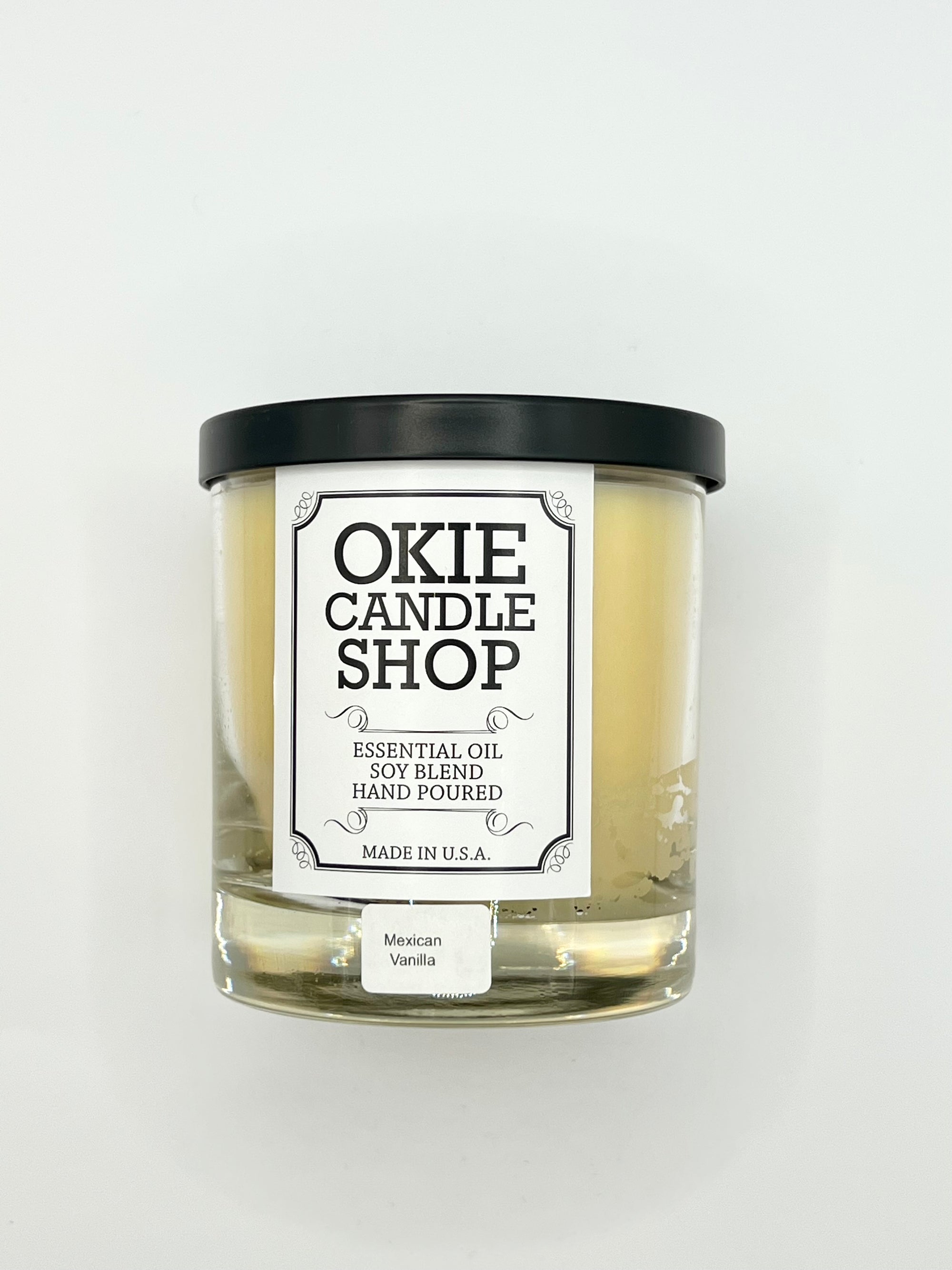 Okie Candle Mexican Vanilla -Small Tumbler Candle